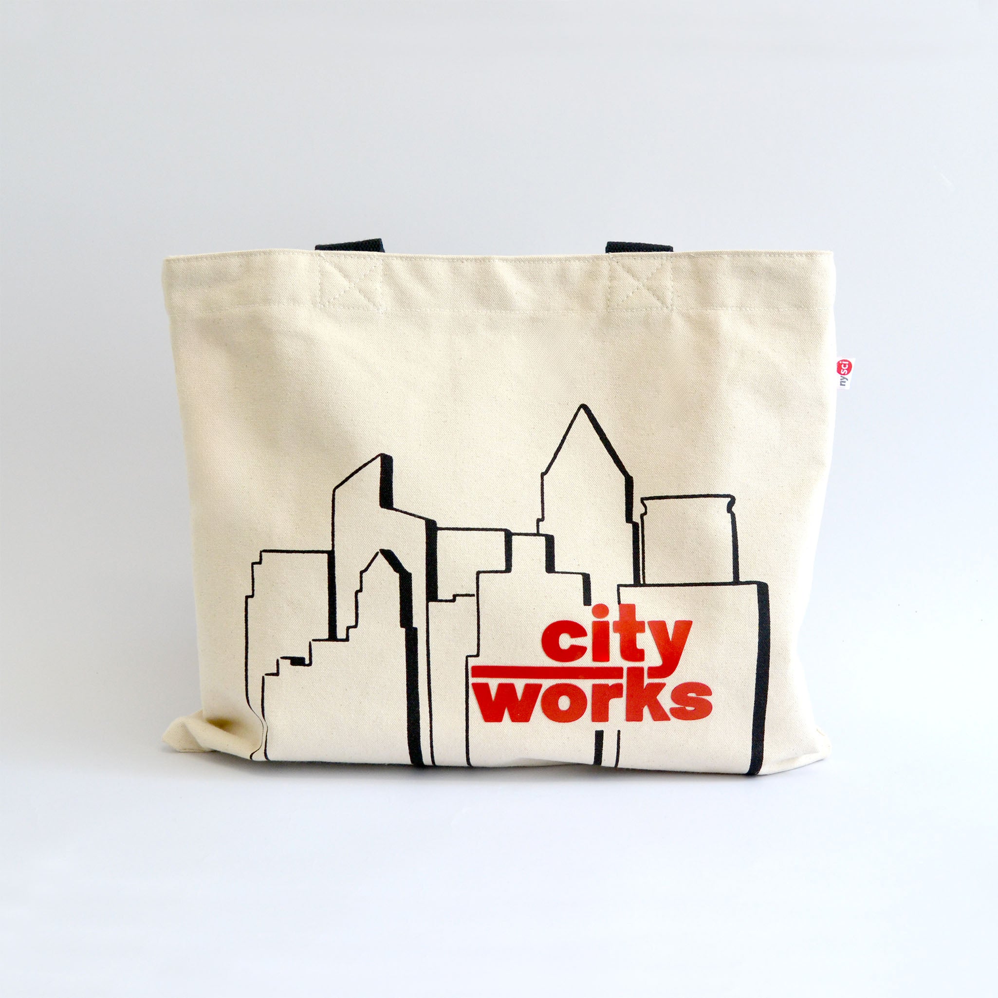 纽约科学馆独家:城市天际线手提袋