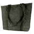 Black tote bag side view