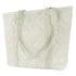 White tote bag side view