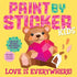 Front cover of Paint By Sticker - Love is Everywhere book