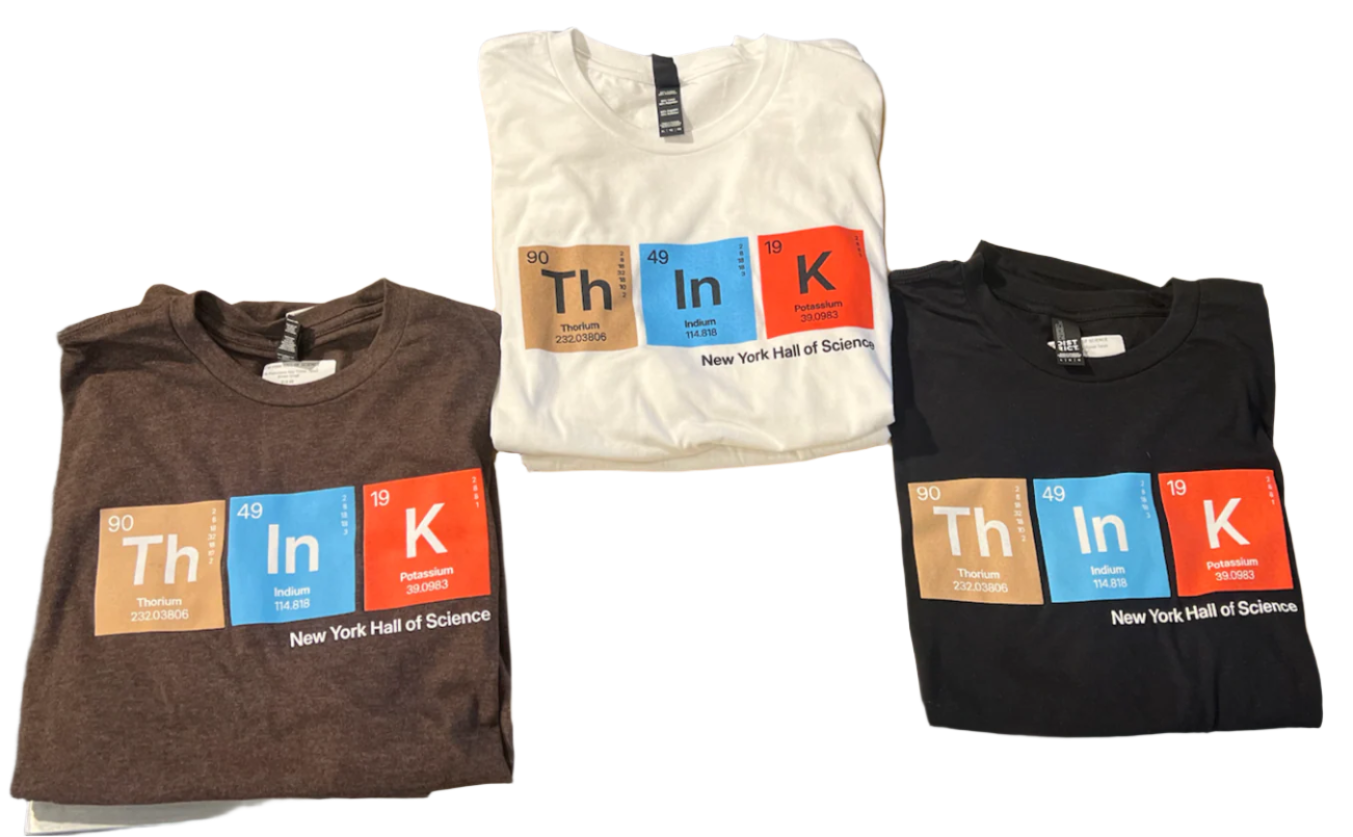 New York Hall of Science Adult THINK T-shirt
