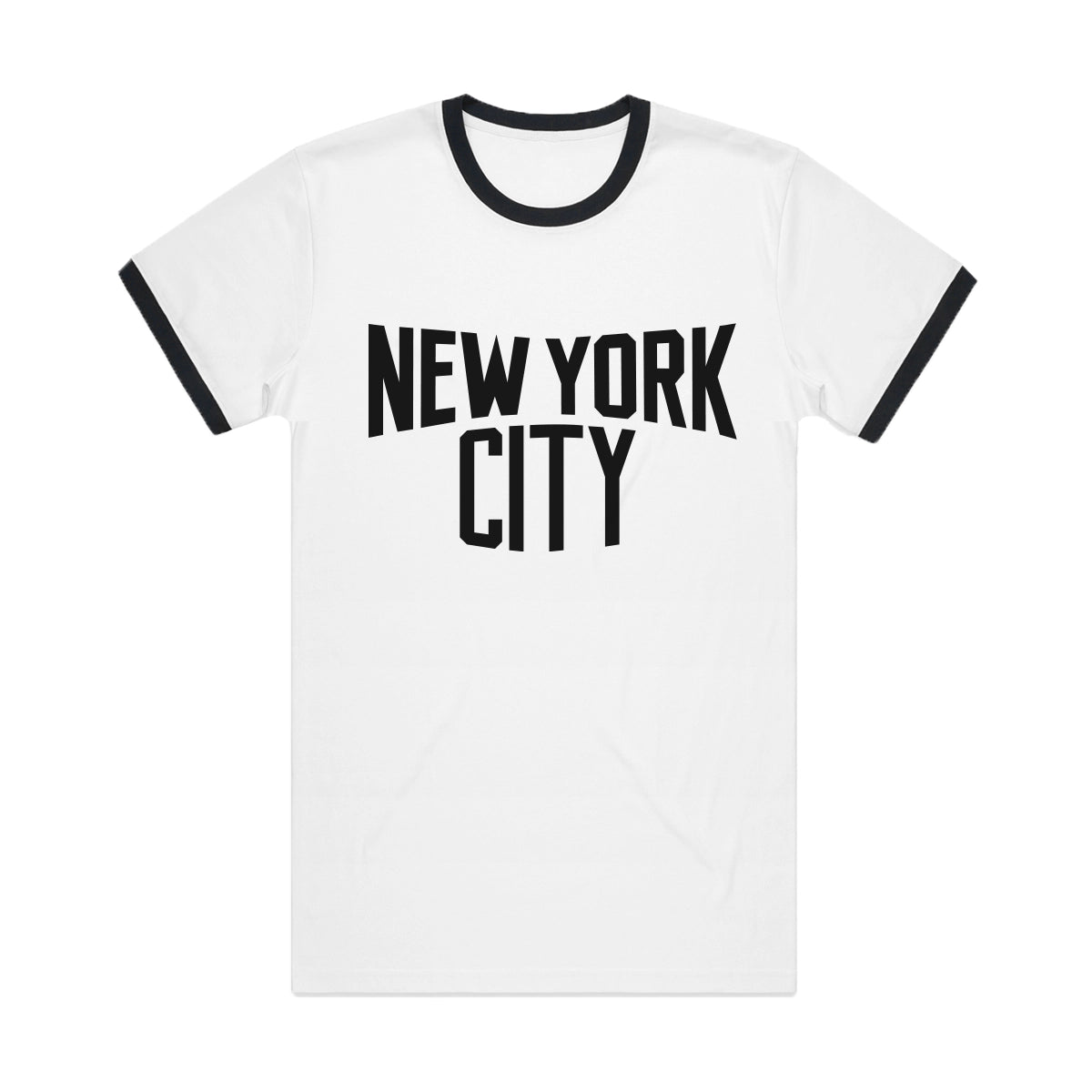 White t-shirt with &