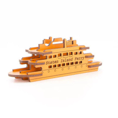 Staten Island Ferry 3-D Wooden Model Kit