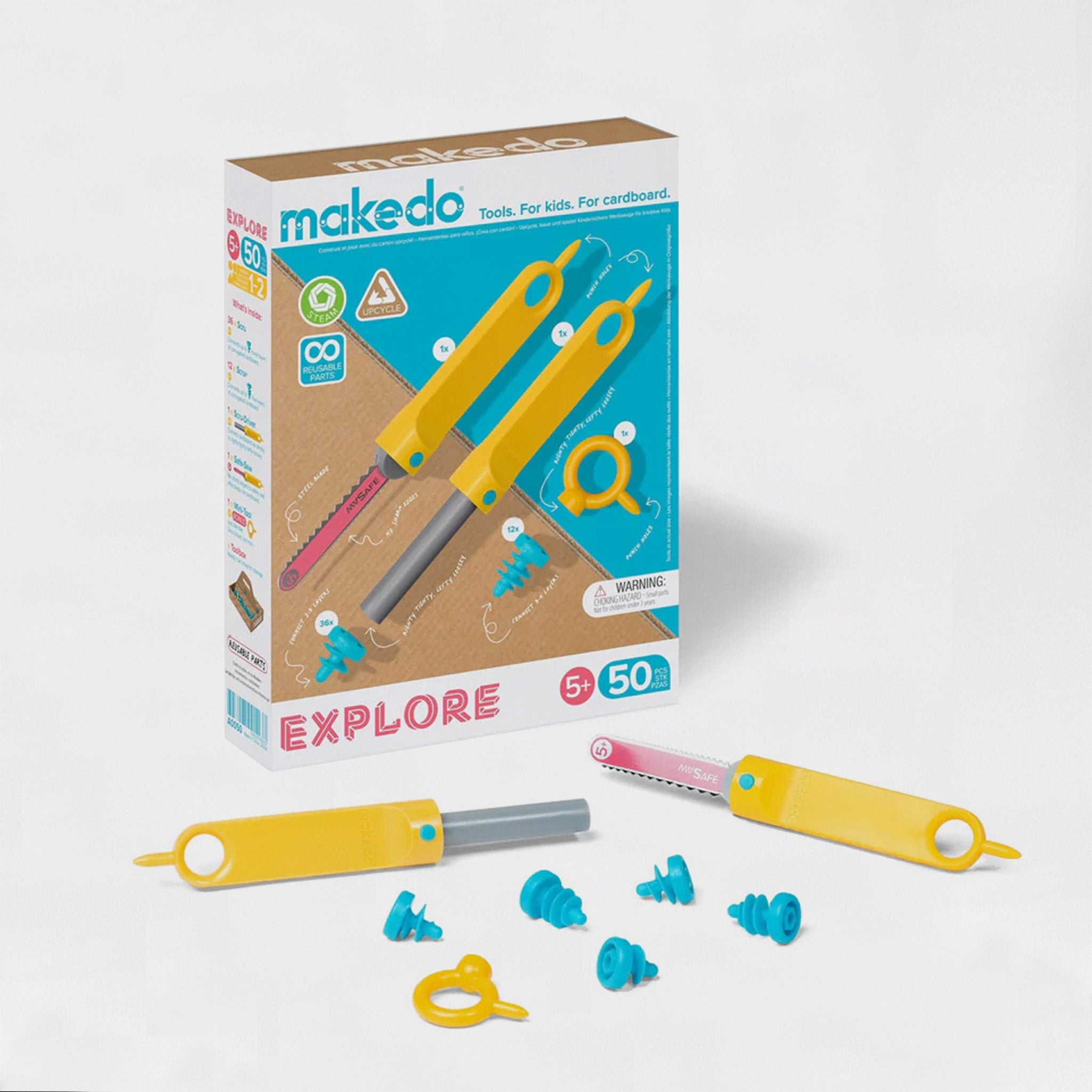 Kit de exploración de cartón Makedo