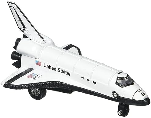 White and black toy space shuttle