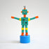 Green toy robot