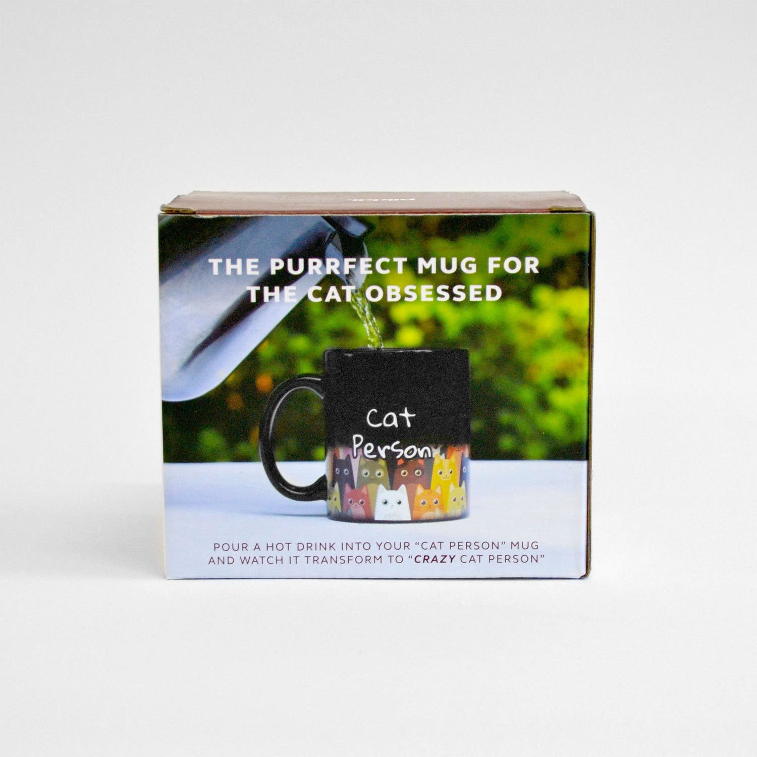 Crazy Cat Person Heat Change Mug