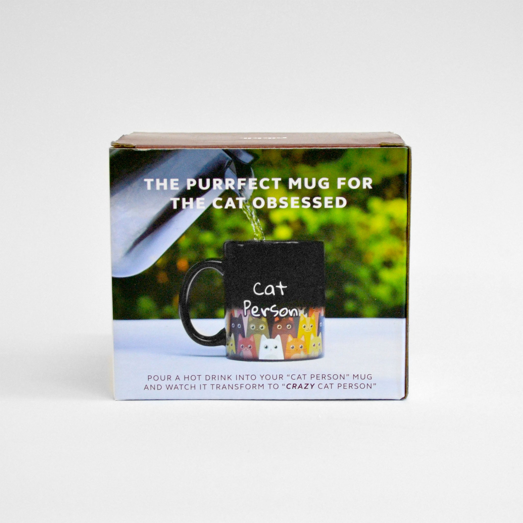 Crazy Cat Person Heat Change Mug