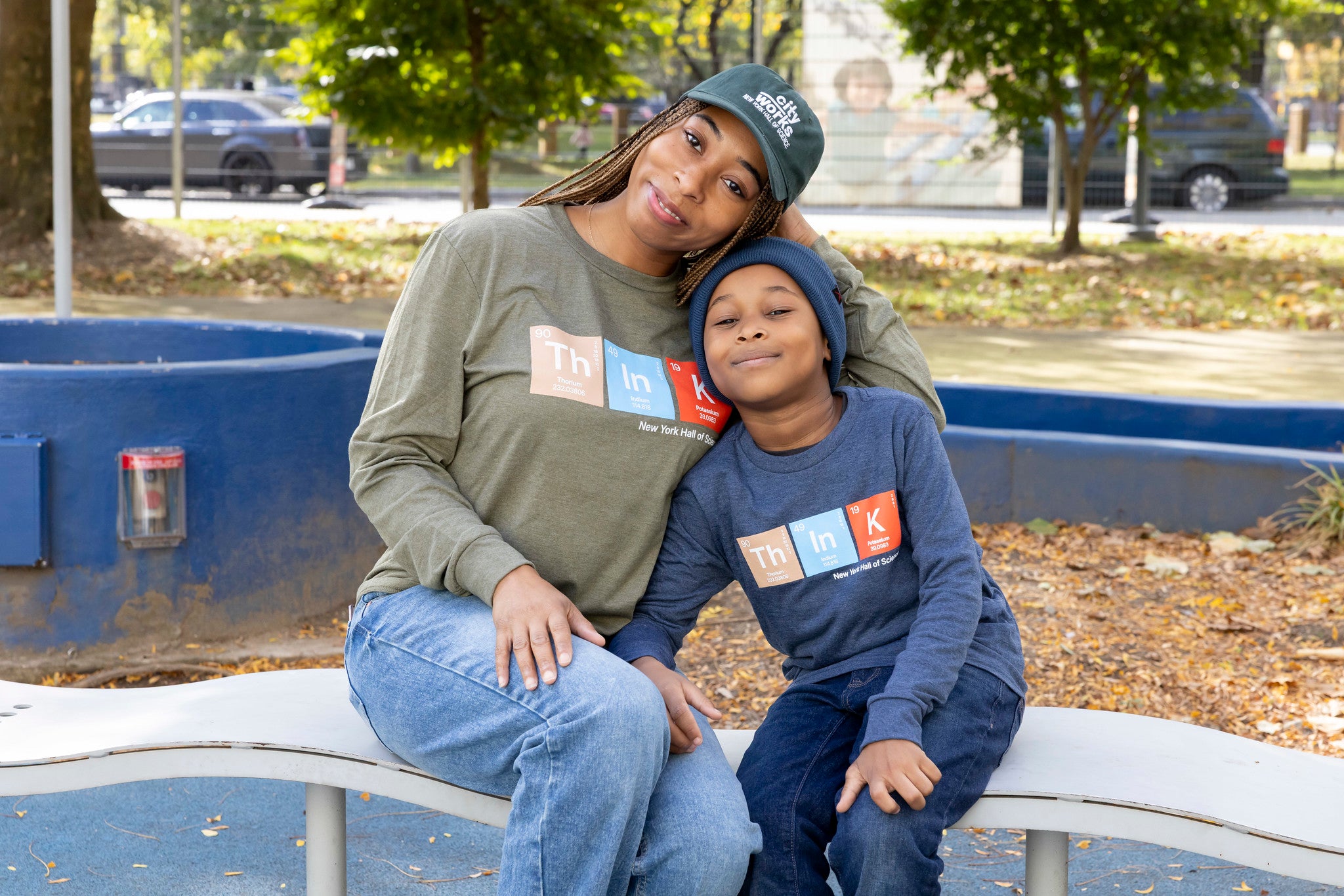 New York Hall Of Science Adult THINK Long Sleeve T-Shirt