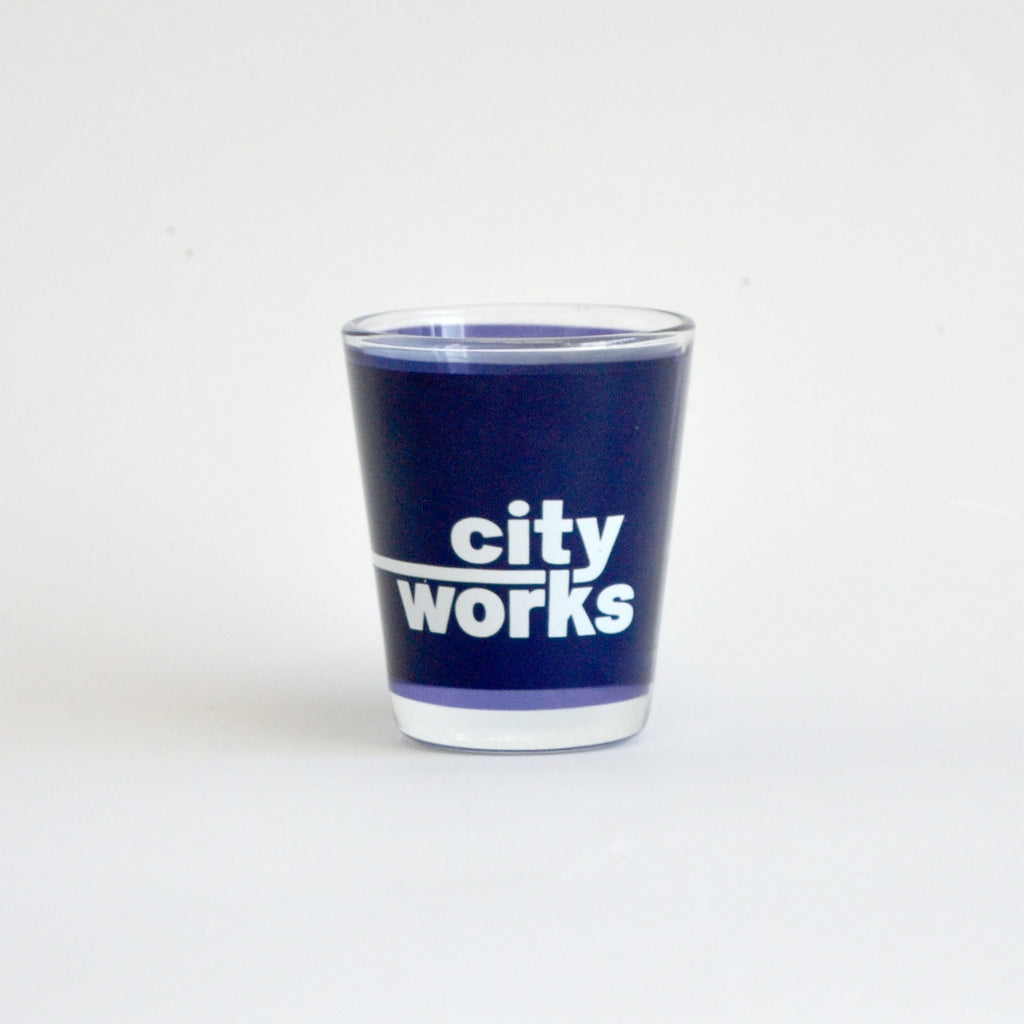 City Works Shot Glass