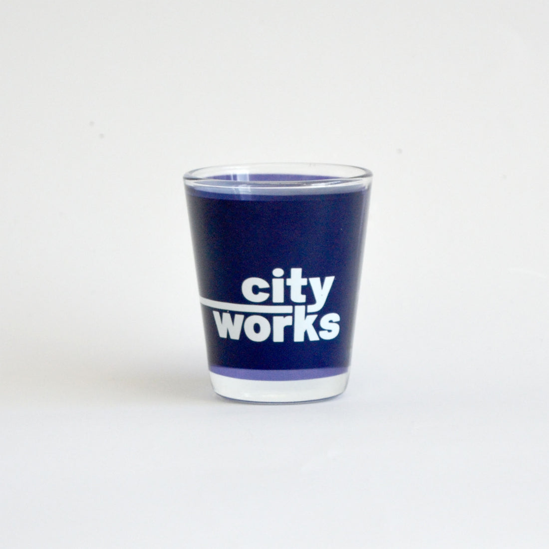 City Works Shot Glass