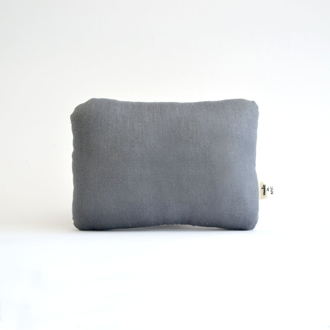 Back cover of pillow on white background