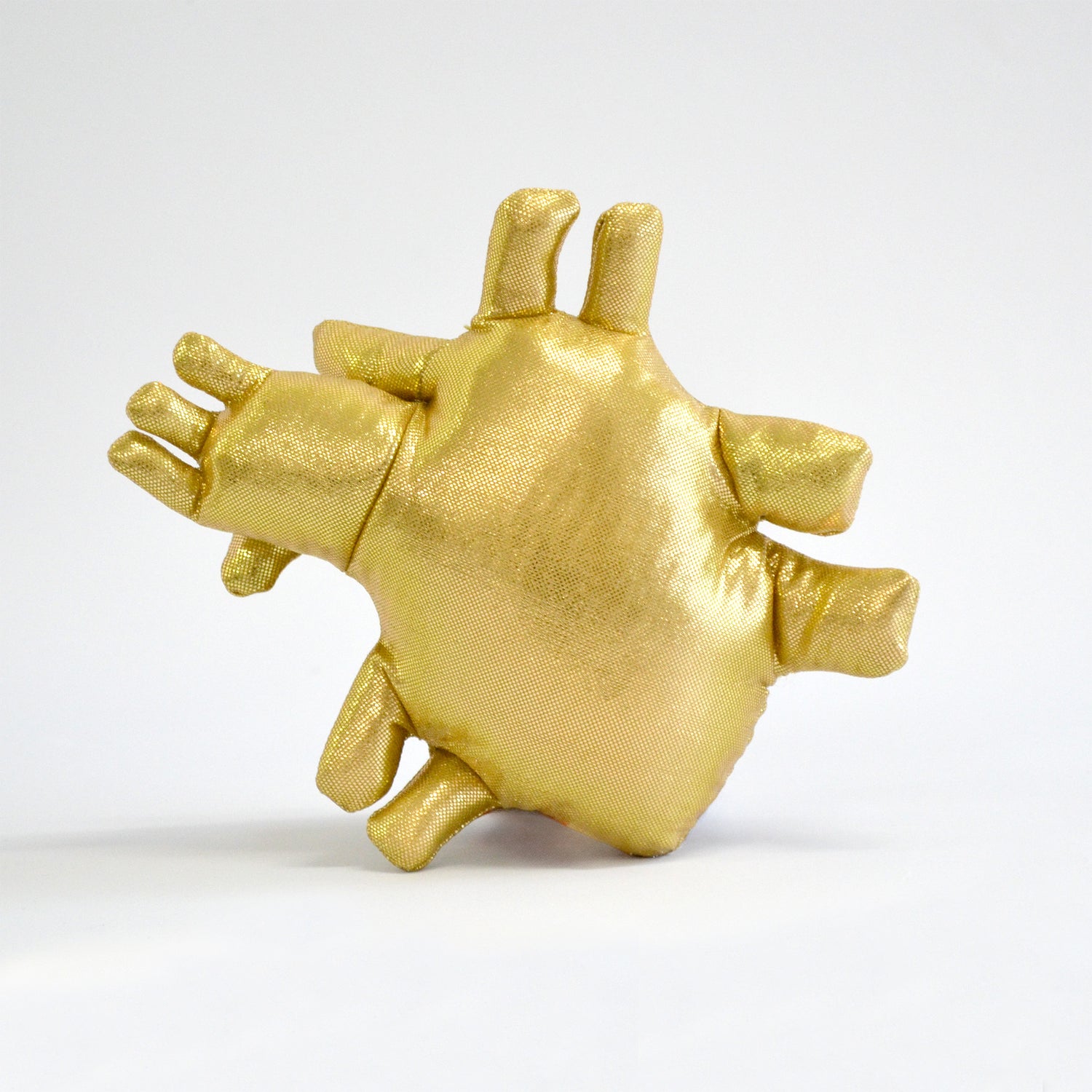 金子般的心 - 巨型微生物毛绒玩具
