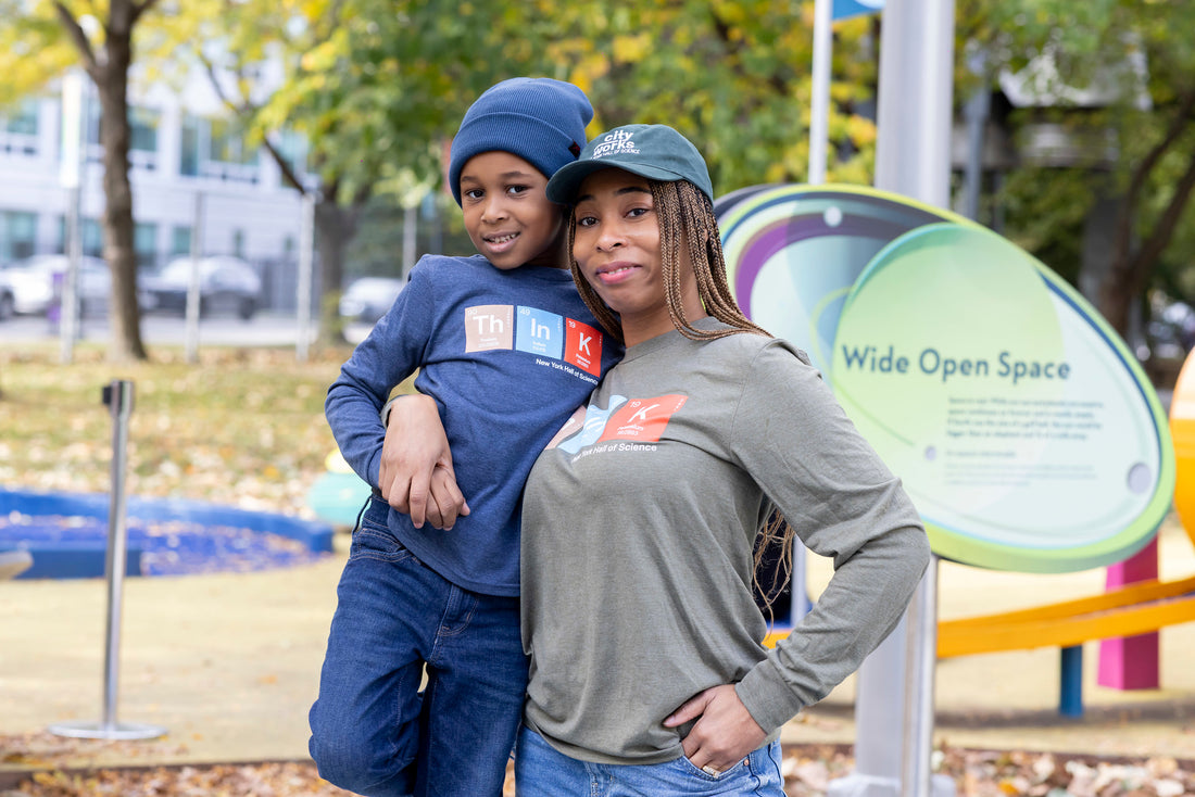 New York Hall Of Science Youth THINK Long Sleeve T-Shirt
