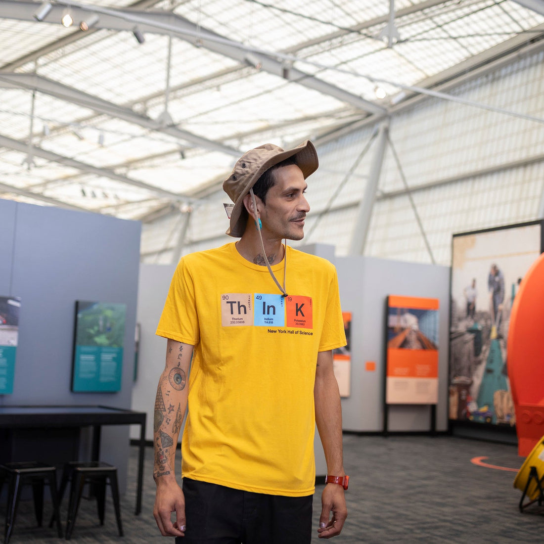 New York Hall of Science Adult THINK T-shirt