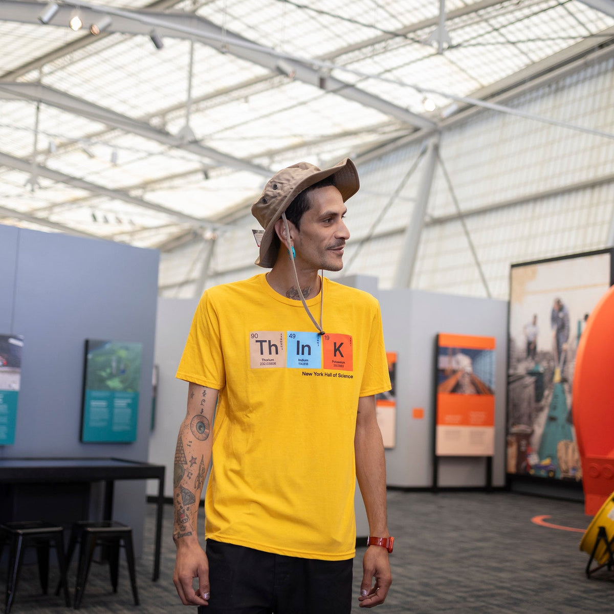 New York Hall of Science Adult THINK T-shirt