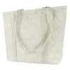 White tote bag side view