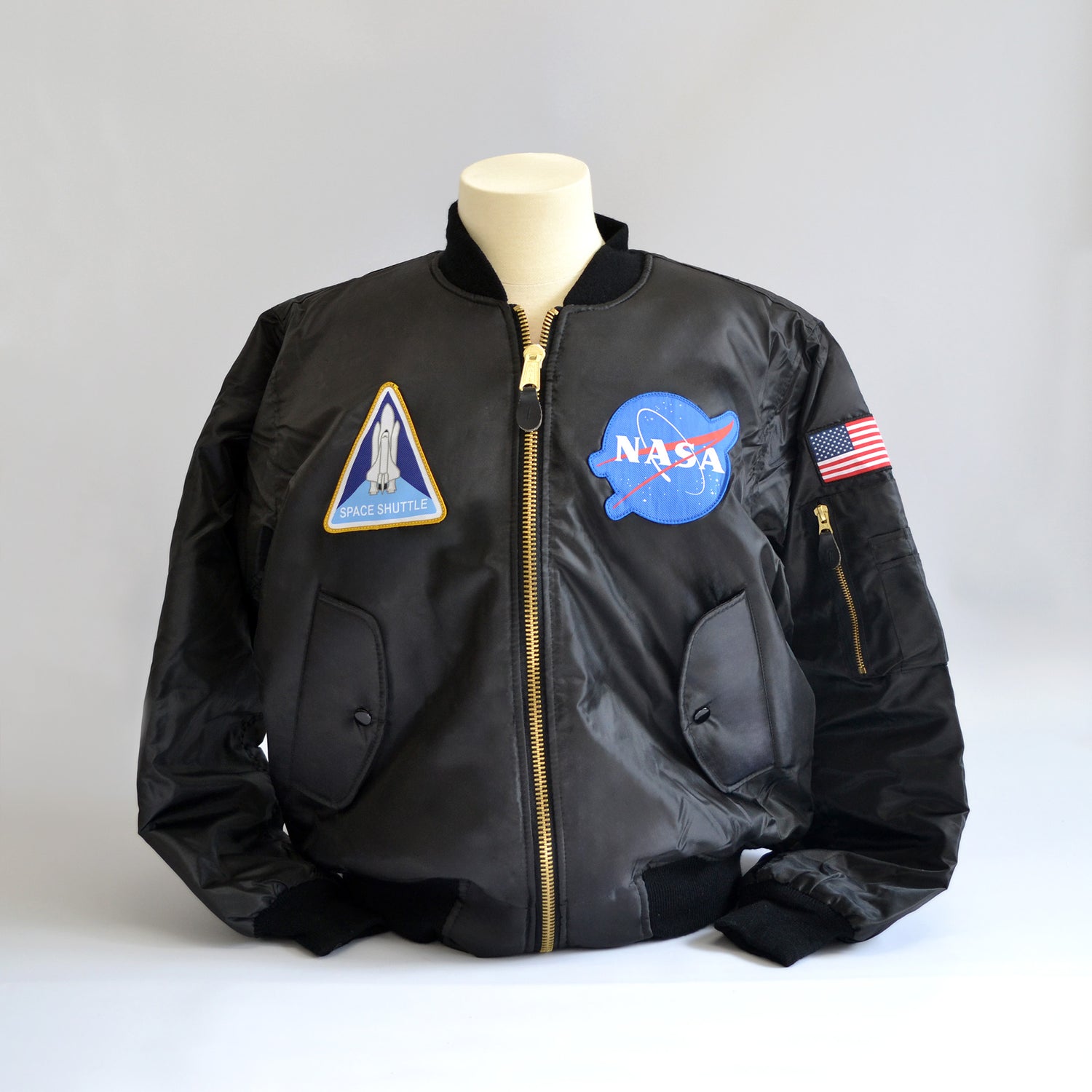 Chaqueta de vuelo NASA MA-1 para niños