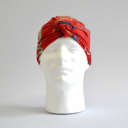 White foam head modelling the red World&