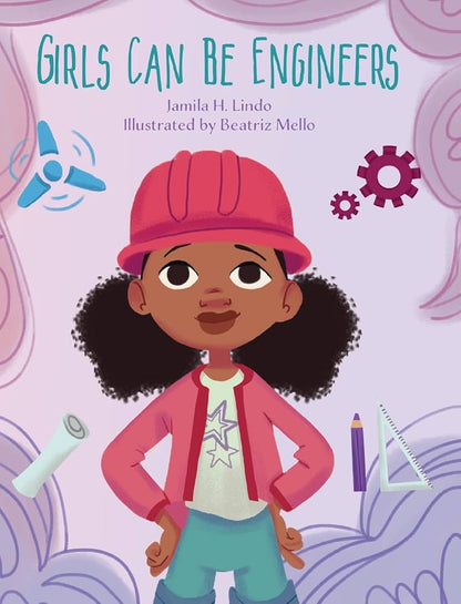 Book Cover of Girls and Be Engineers