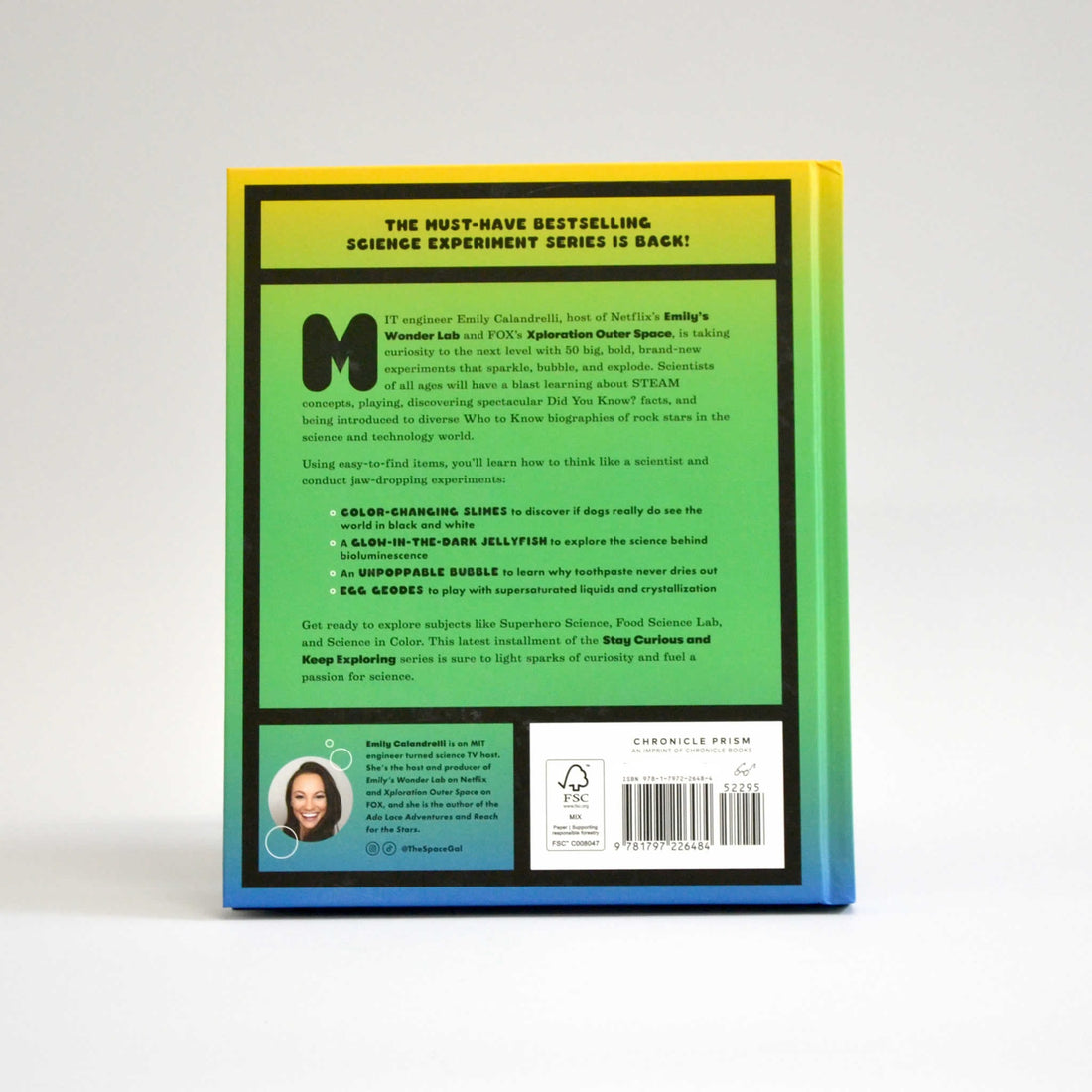 Back cover of the book: Next Level