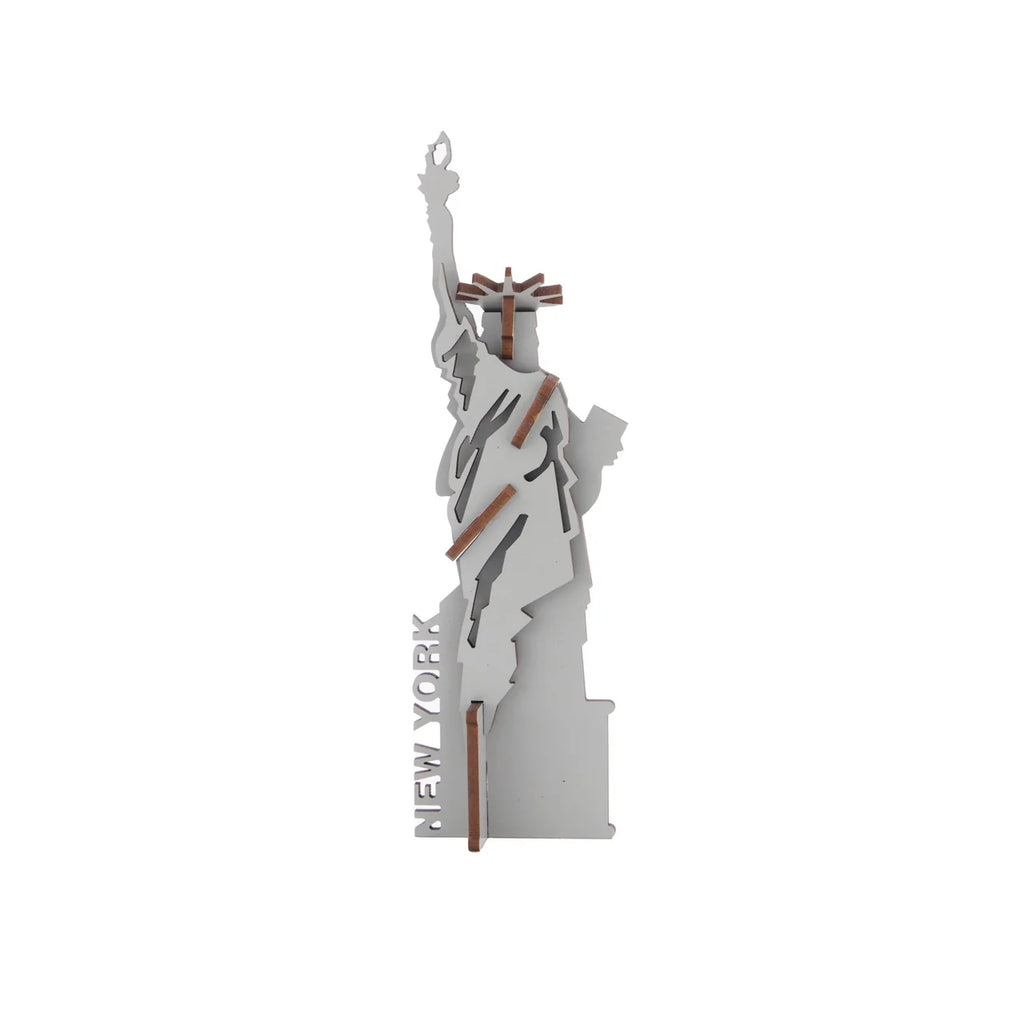 Kit de modelo de madera 3D de la Estatua de la Libertad