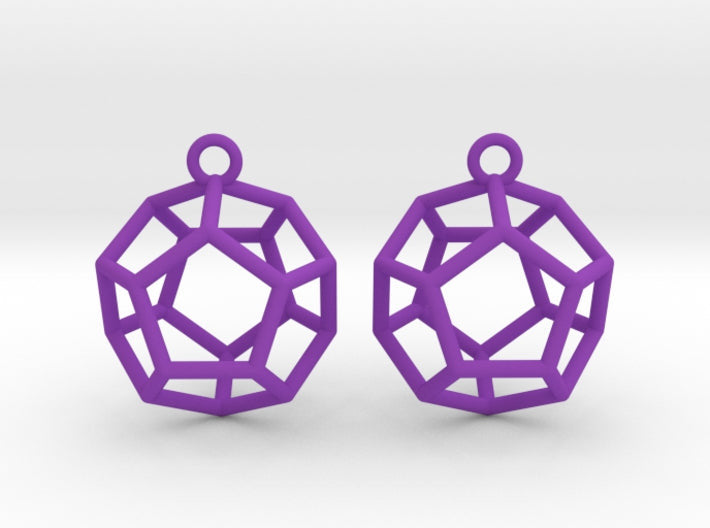 Dodecahedron Earrings