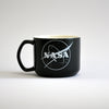 NASA Meatball Logo Mug - Black