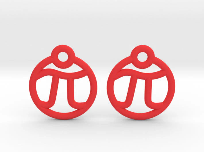 Pi Earrings