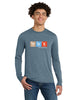 New York Hall Of Science Adult THINK Long Sleeve T-Shirt