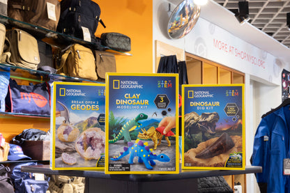 National Geographic: Clay Dinosaur Modeling Kit