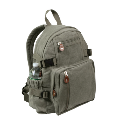 Mochilas de lona vintage