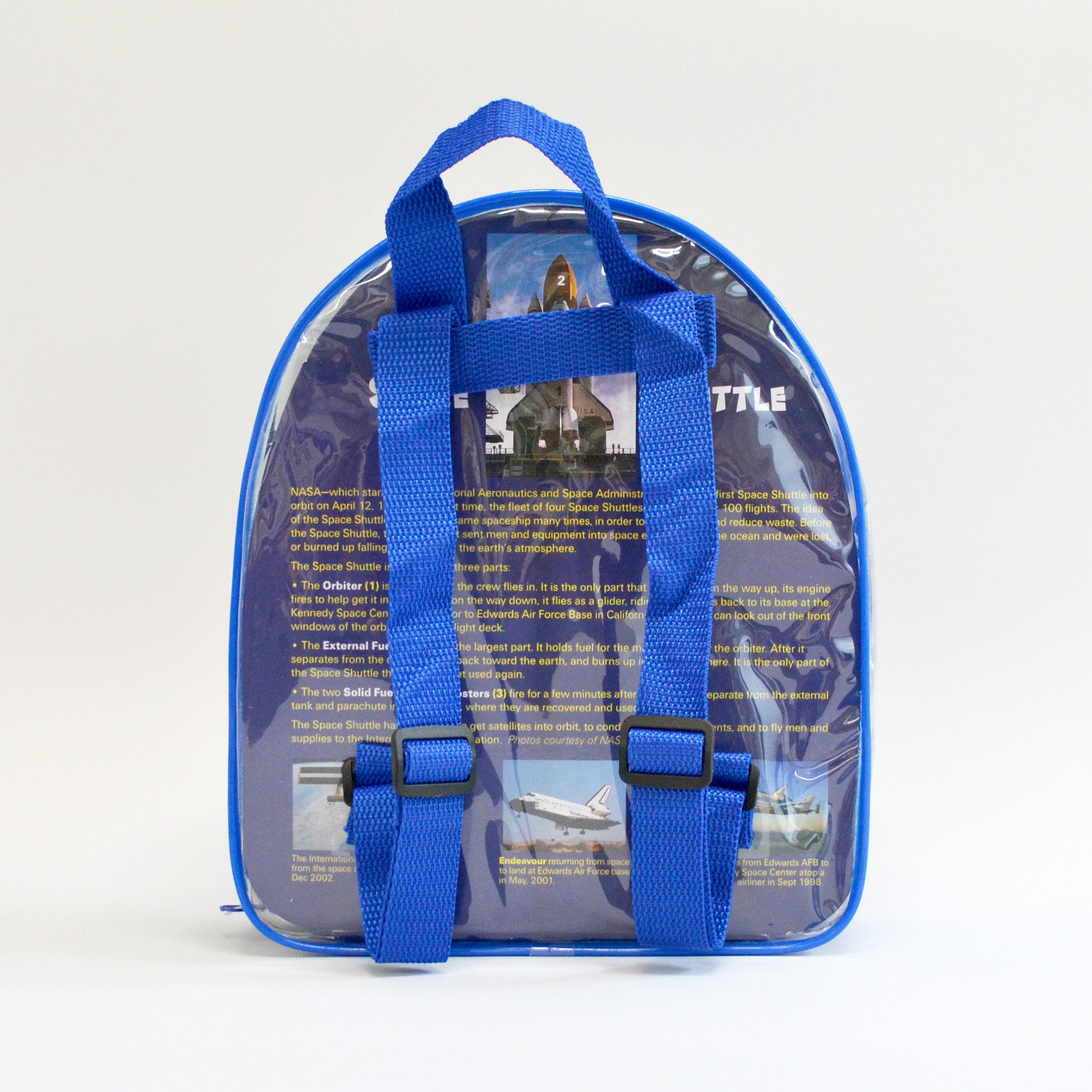 clear blue mini backpack Space Explorer Backpack Playset – NYSCI e-Store