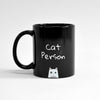 Crazy Cat Person Heat Change Mug